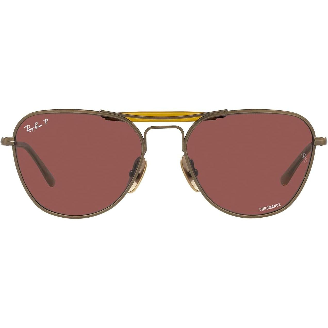 Ray-Ban RB8064 Titanium Aviator – Gafas de Sol de Titanio Estilo Aviador